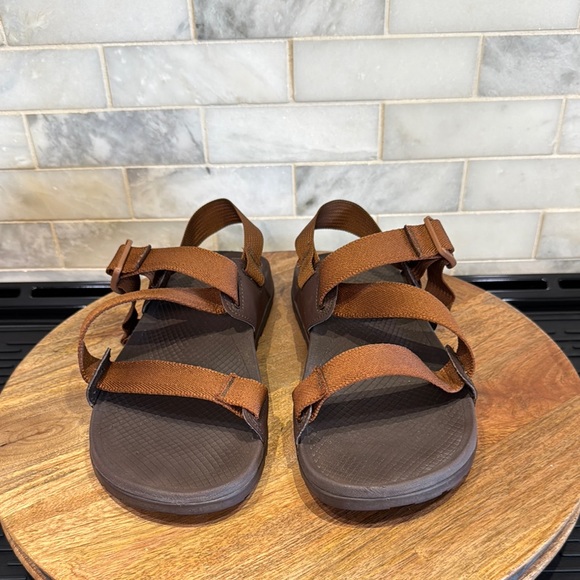 Chaco Liwdown Men's Monks Robe Brown Sandals - Picture 1 of 7